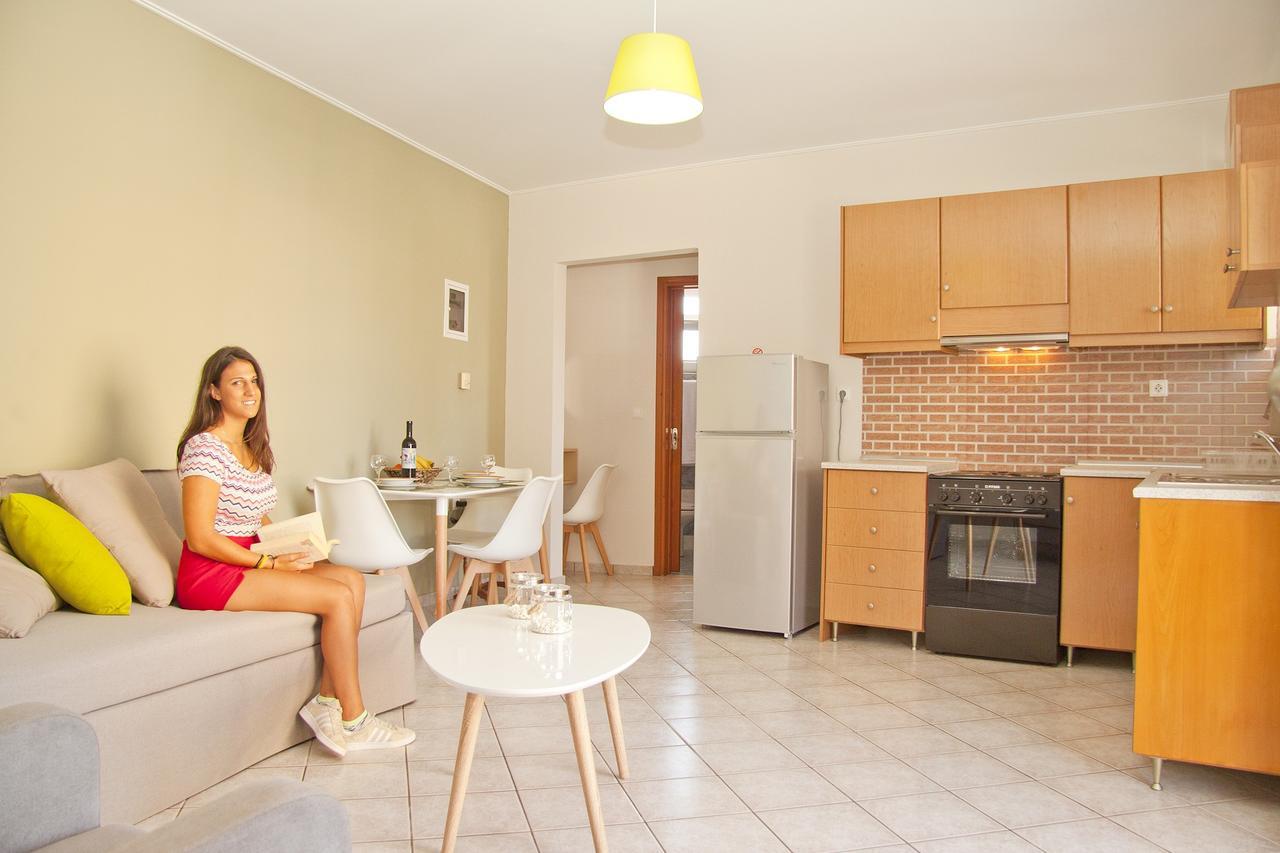 Alkyonida Apartments ハニア エクステリア 写真